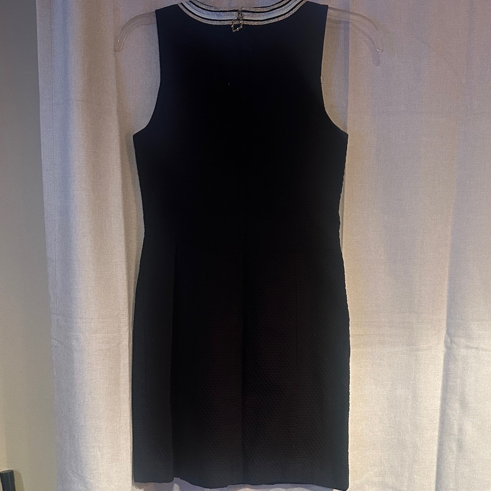 Lilly Pulitzer Black Mini Dress with Gold Accents - Picture 2 of 2